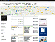 Tablet Screenshot of moratalaz.barriosmadrid.com
