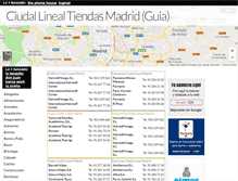 Tablet Screenshot of ciudallineal.barriosmadrid.com