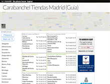 Tablet Screenshot of carabanchel.barriosmadrid.com